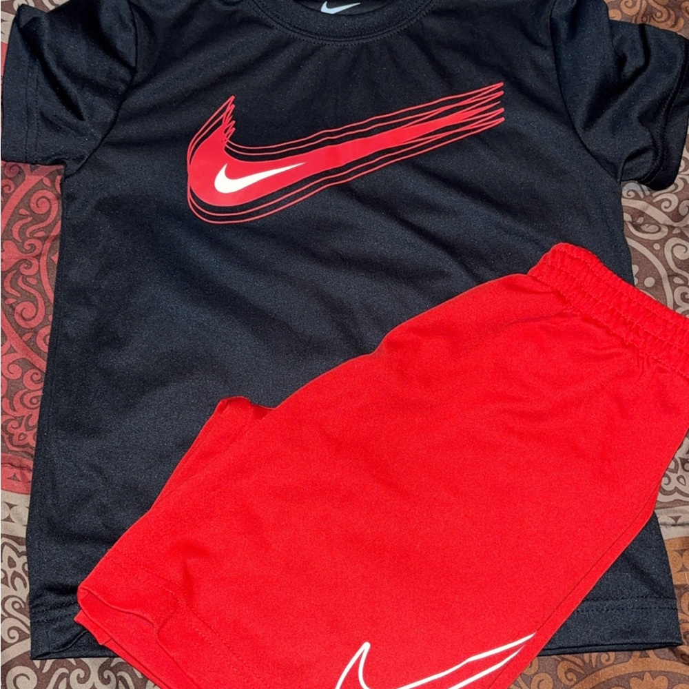 Nike Black and Red Kids' Outfit
